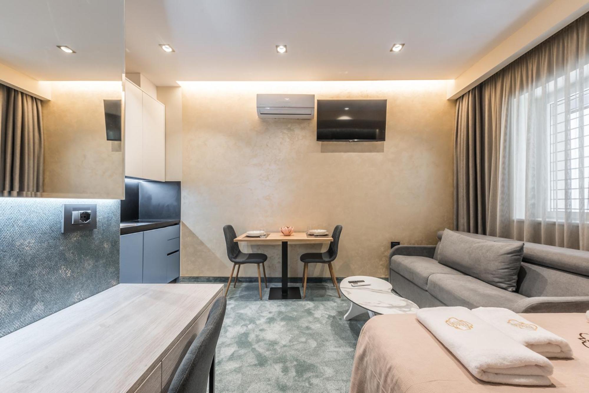 Piazza Luxury Apartments Тирана Екстериор снимка