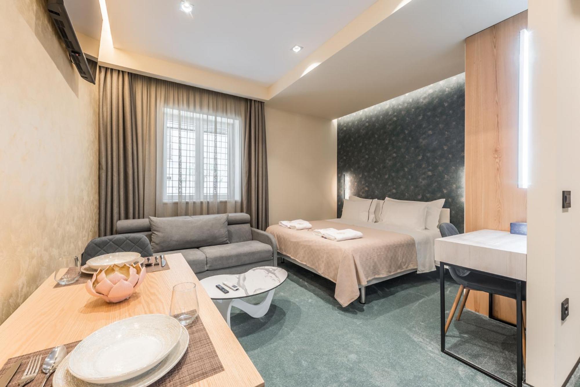 Piazza Luxury Apartments Тирана Екстериор снимка